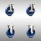 Service Caster 5 Inch 316SS Solid Polyurethane Swivel Top Plate Caster Brake 2 Rigid SCC, 2PK SCC-SS31620S514-SPUS-TLB-2-R-2 - alternate 1